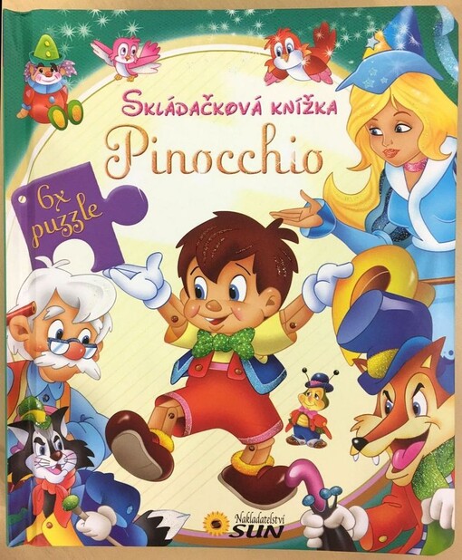 Pinocchio - Skládačková knížka