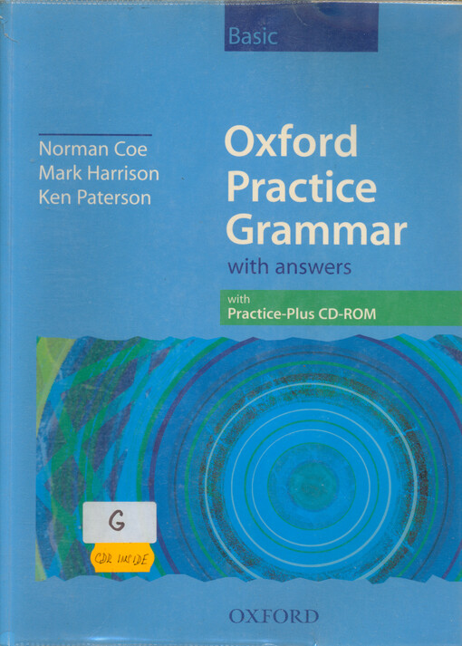 Oxford practice grammar : basic : with answers