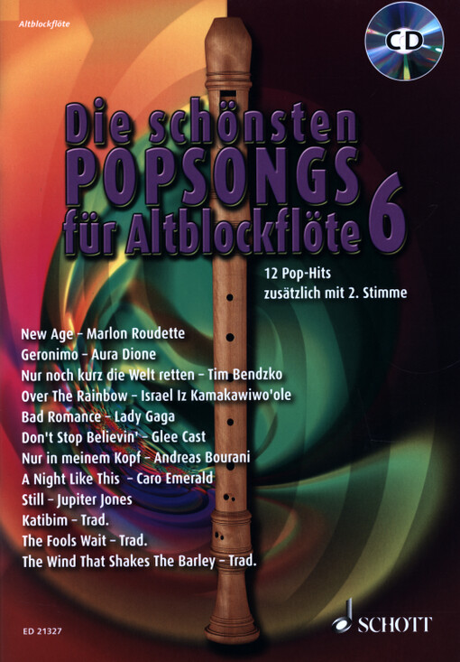 Die schönsten Popsongs für Alt-Blockflöte