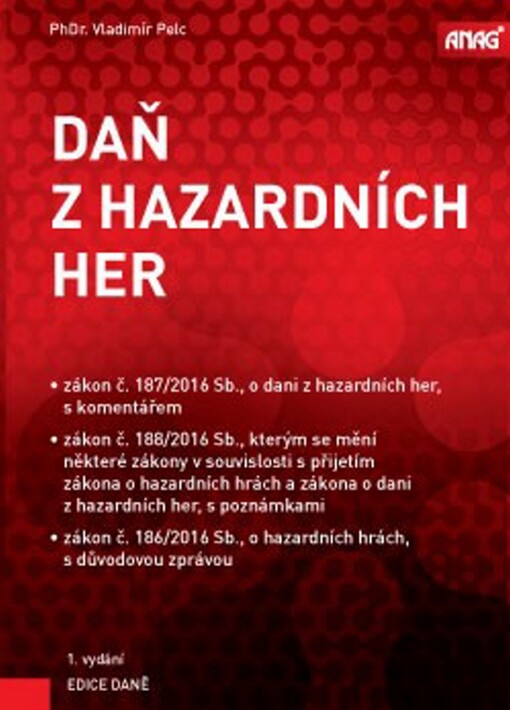ANAG Daň z hazardních her