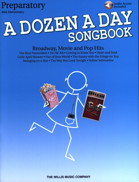 A Dozen a Day Songbook - Preparatory Book