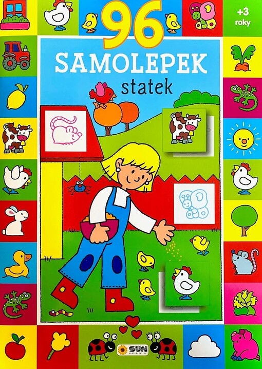 96 samolepek - Statek