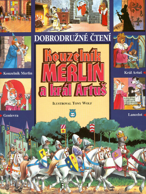 Kouzelník Merlin a král Artuš.