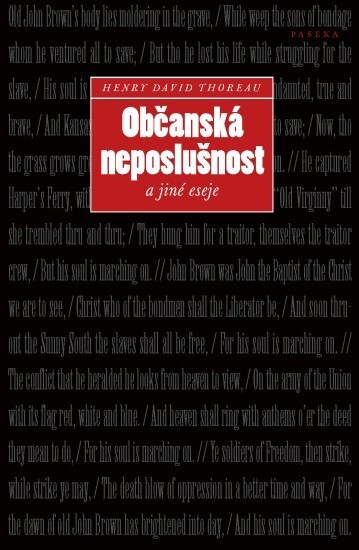 Občanská neposlušnost: Henry David Thoreau