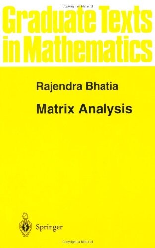 Matrix analysis