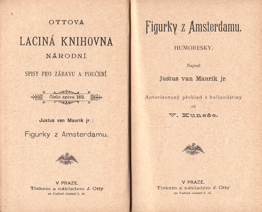 Figurky z Amsterdamu : humoresky