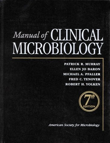 Manual of clinical microbiology