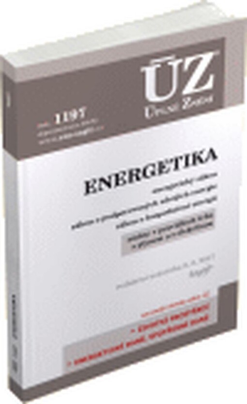 ÚZ č. 1197 Energetika