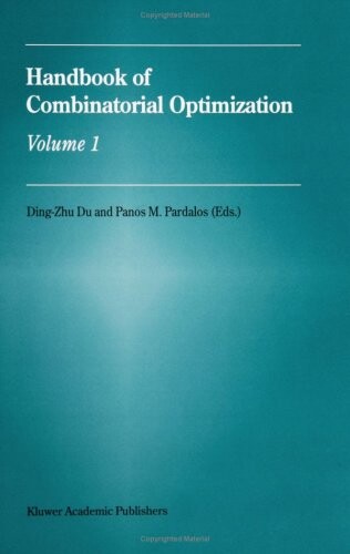 Handbook of Combinatorial Optimization (Combinatorial Optimization, V. 4)