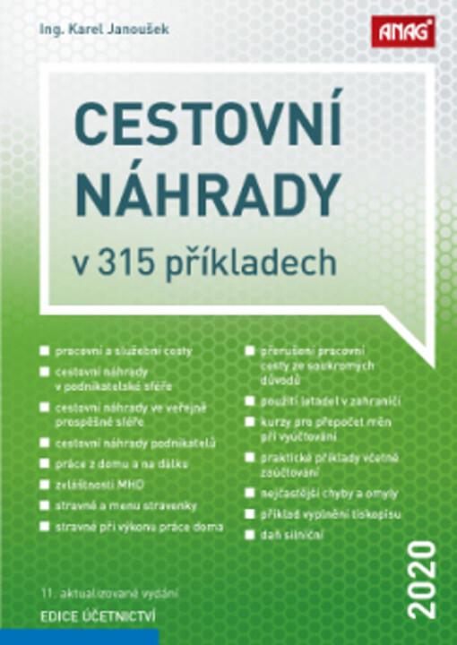 Cestovní náhrady v 315 příkladech 2020
