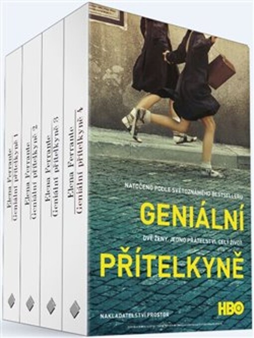 Geniální přítelkyně 1-4 BOX
