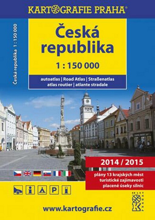 Česká republikaautoatlas 1:150 000