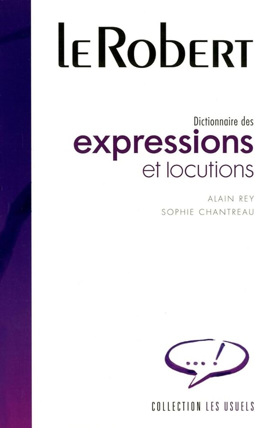 Dictionnaire des expressions et locutions