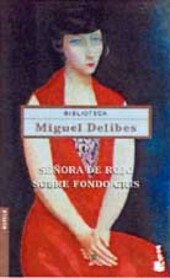 Senora De Rojo Sobre Fondo Gris (Spanish Edition)