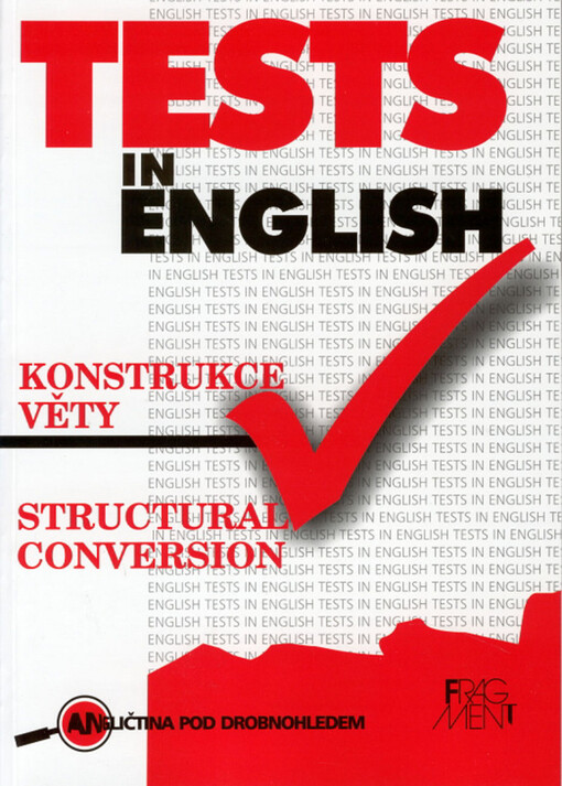 Tests in English : structural conversion.