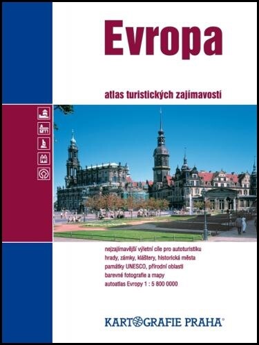 Evropa : atlas turistických zajímavostí