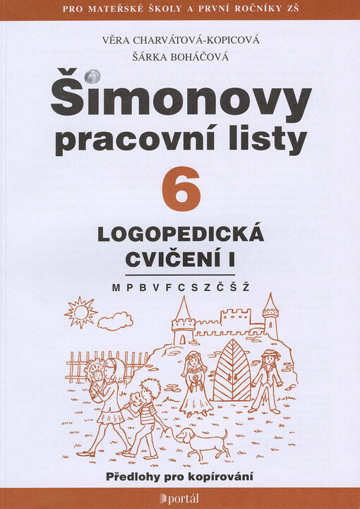 Šimonovy pracovní listy; Logopedická cvičení I