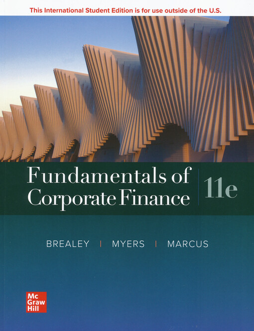 Fundamentals of corporate finance
