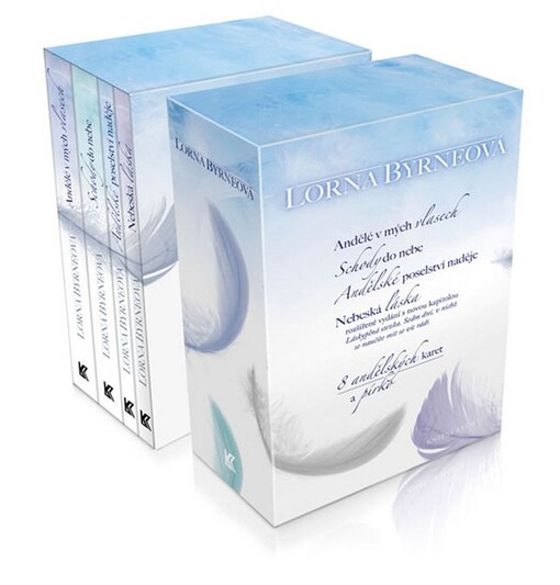 Komplet: Andělé v mých vlasech, Schody do nebe, Andělské poselství naděje, Nebeská láska