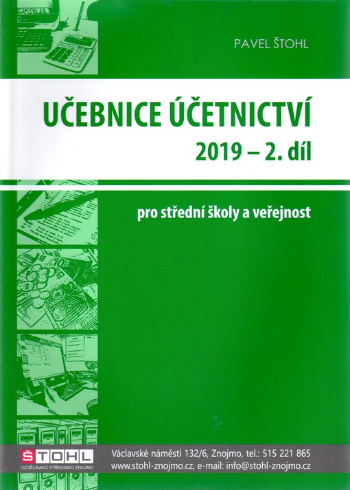Učebnice Účetnictví 2019 - II. díl