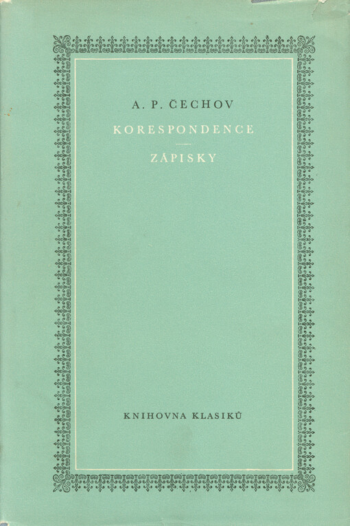 Korespondence ;Zápisky