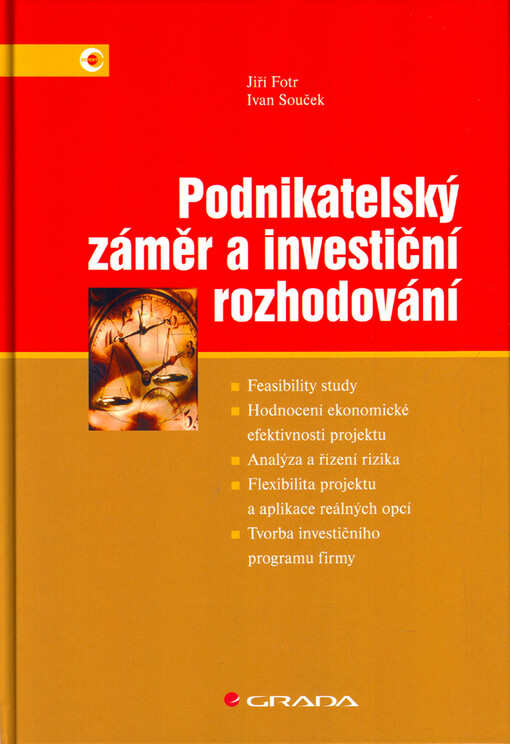 Podnikatelský záměr a investiční rozhodování