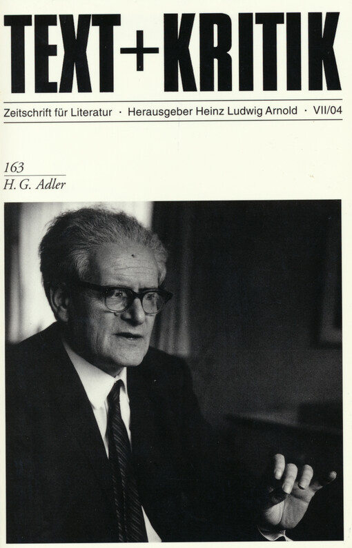  H.G. Adler 