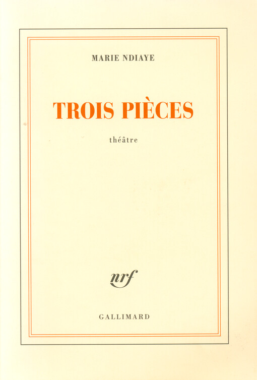 Trois pièces : théâtre