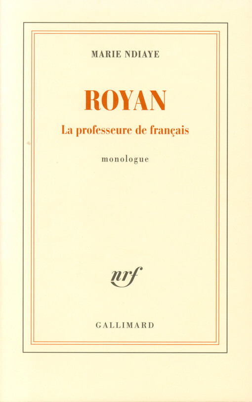 Royan : la professeure de français : monologue