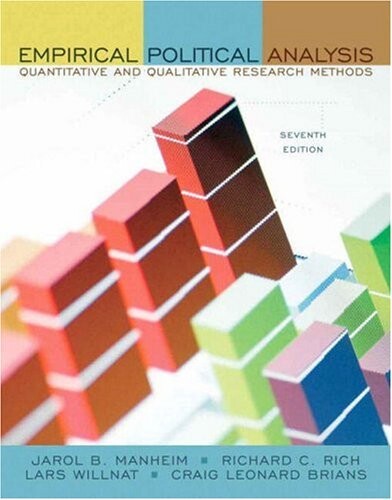 Empirical Political Analysis: Quantitative and Qualitative Research Methods (7th Edition)