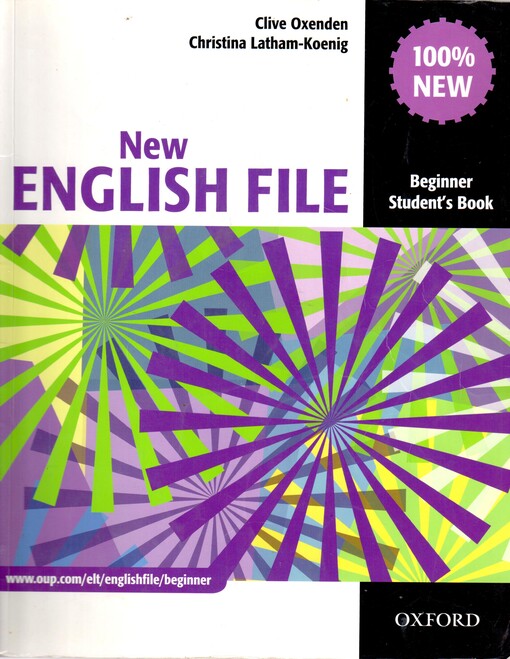 New English file. Beginner. Student's book