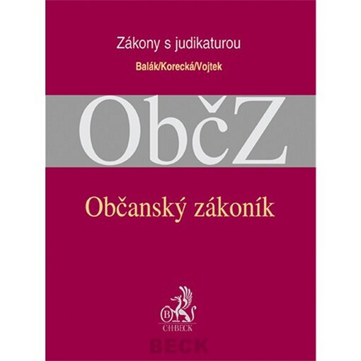 Občanský zákoník: s judikaturou a souvisejícími předpisy
