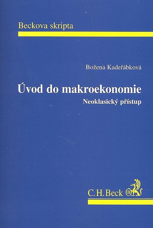 Úvod do makroekonomie: neoklasický přístup