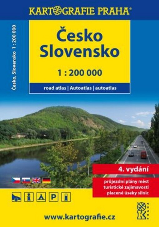 Česko, Slovensko :autoatlas