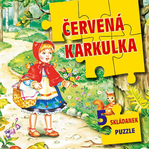 Červená Karkulka : 5 skládanek puzzle /