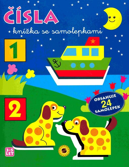 Čísla :knížka se samolepkami