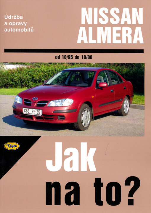 Údržba a opravy automobilů Nissan Almera od 10/1995 do 10/2000: zážehové motory