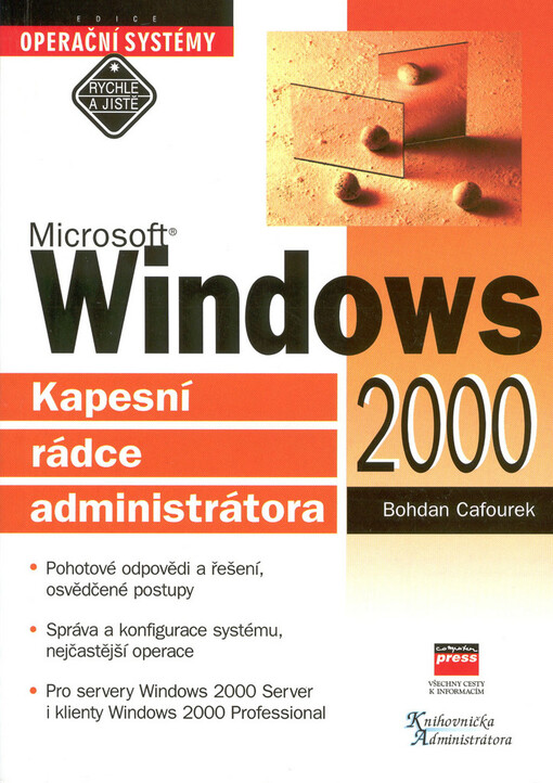Microsoft Windows 2000: kapesní rádce administrátora