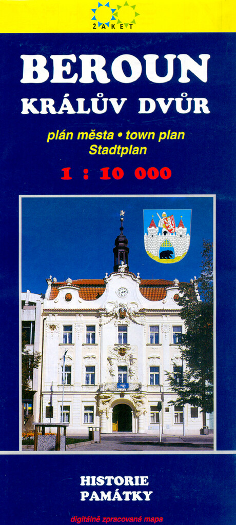 BerounKrálův Dvůr : plán města 1:10 000