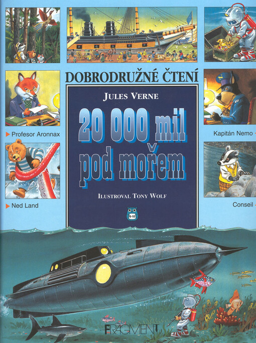 Dobrodružné čtení - 20 000 mil pod mořem
