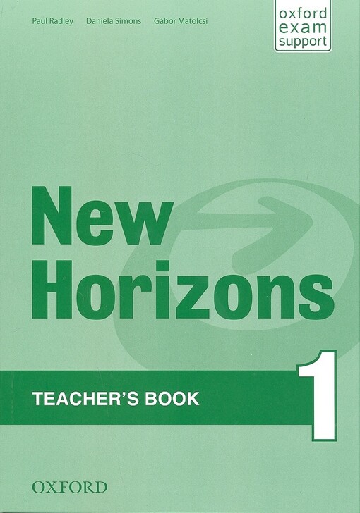 New Horizons :teacher's book.1