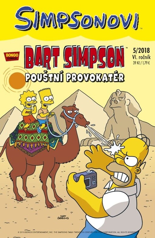 Bart Simpson 2018/5: Pouštní provokatér
