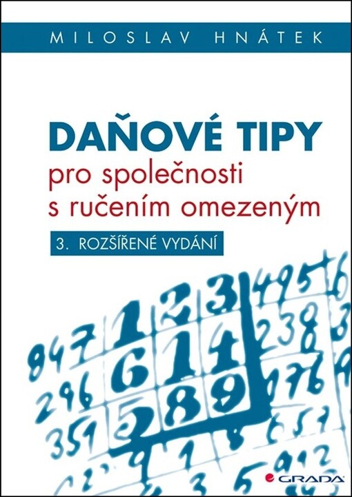 Daňové tipy pro společnosti s ručením omezeným | Hnátek Miloslav