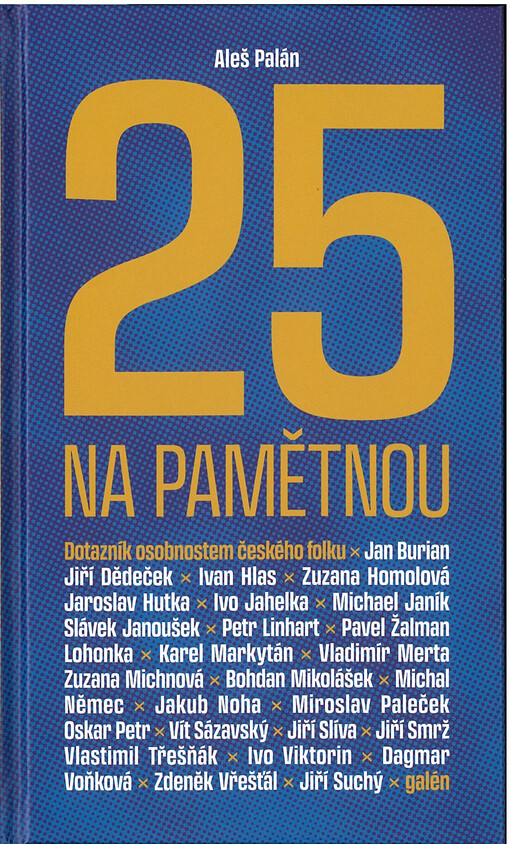 25 na pamětnou : dotazník osobnostem českého folku
