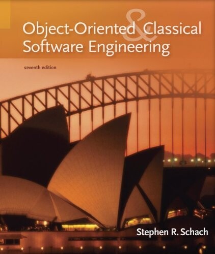 Object-oriented and classical software engineering