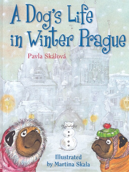 A dog's life in winter Prague