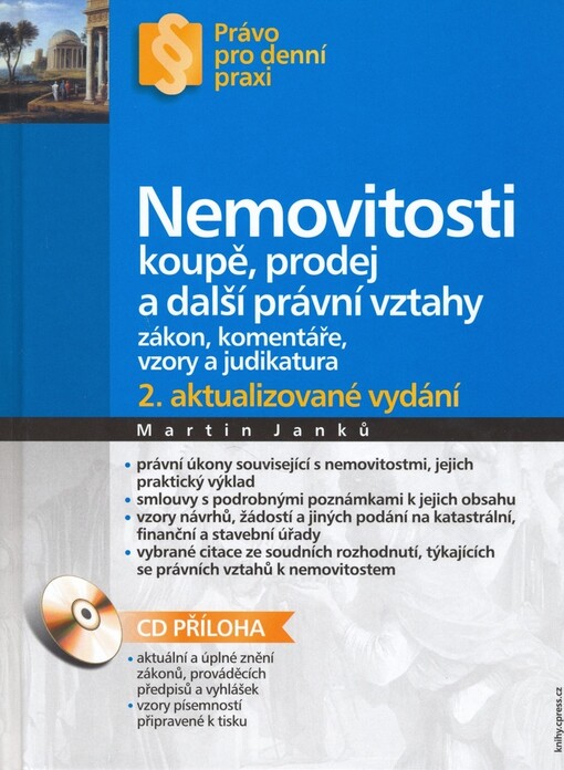 Nemovitosti : koupě, prodej a další právní vztahy : [zákon, komentáře, vzory a judikatura].
