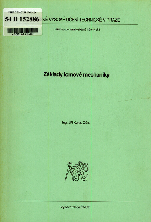 Základy lomové mechaniky