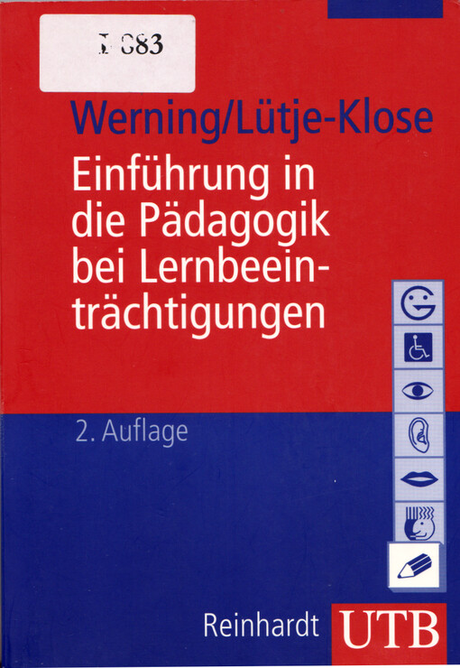 Einführung in die Pädagogik bei Lernbeeinträchtigungen