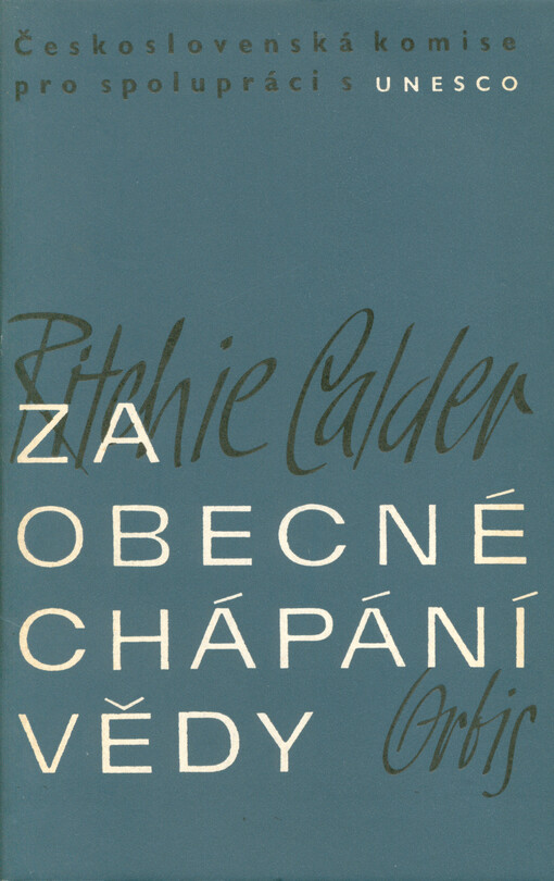 Za obecné chápání vědy